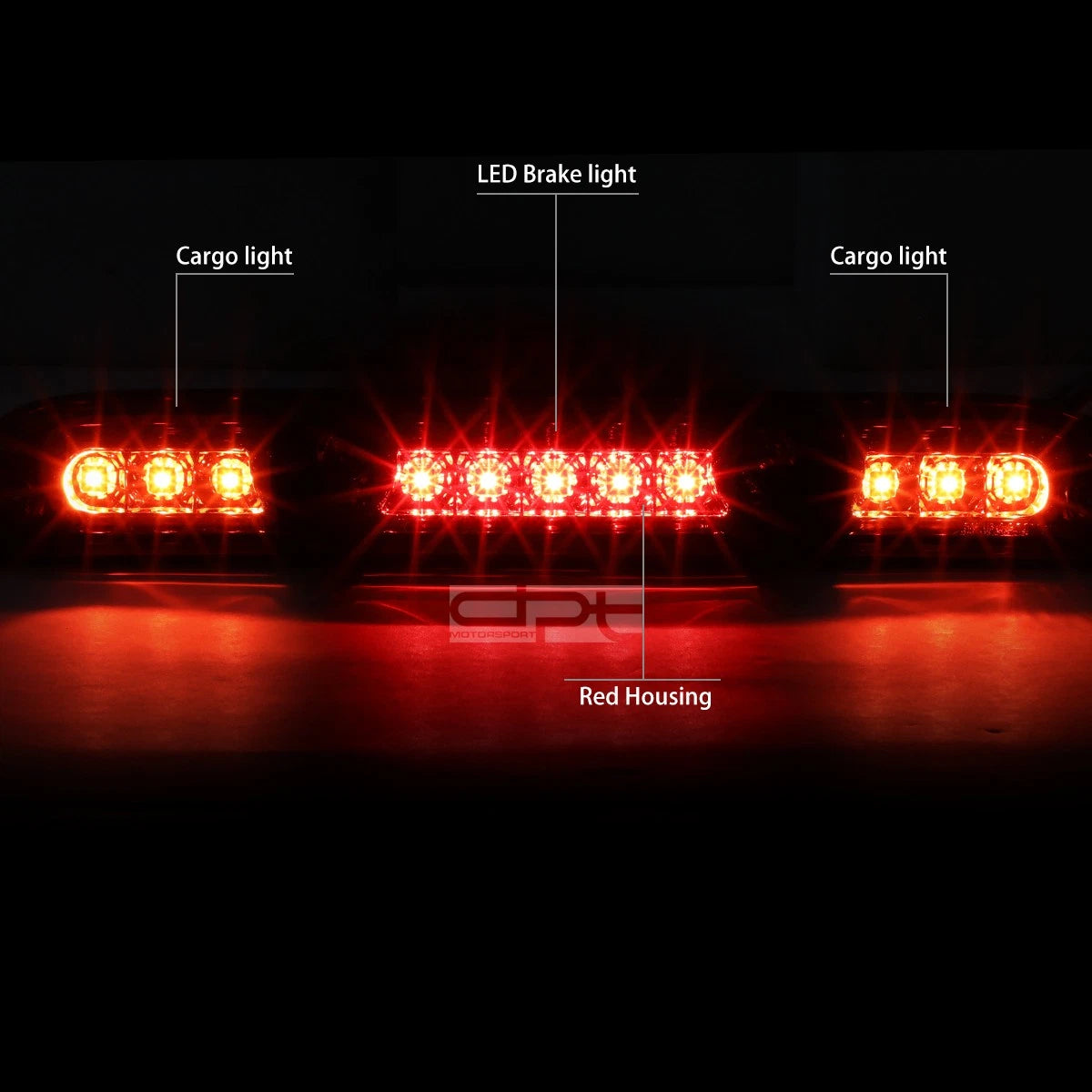 LED Rear Third Brake Light for Ford F150/Super Duty (2015–2020)