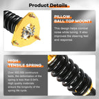 Coilovers for Mitsubishi Eclipse (2000-2005) Adjustable Height Suspension