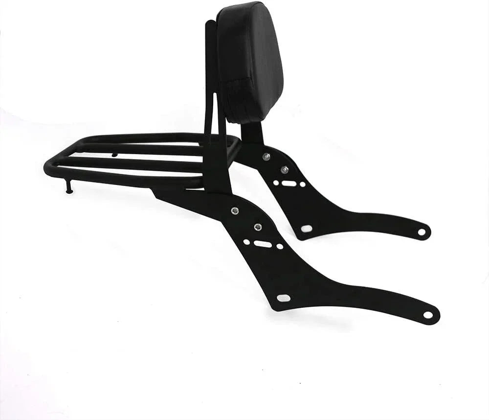 Rear Backrest Sissy Bar & Luggage Rack Pad for Honda Rebel 500 300 (2017-2023)