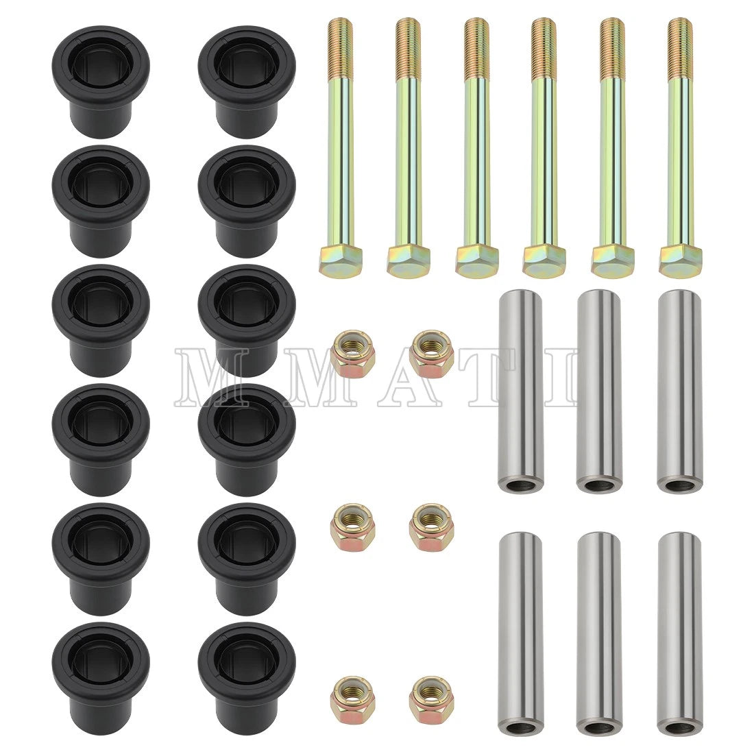 Rear Upper A-Arm Bushing Kit for Polaris Hawkeye 325 400 (2004–2014)