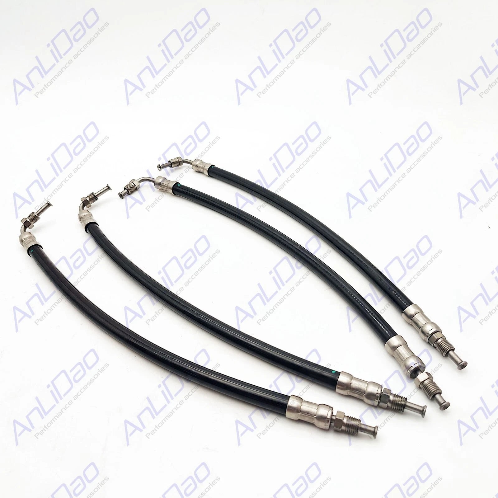 Set of 4 Power Trim Hoses for Mercruiser Fit (32-86036Q, 18-2103)