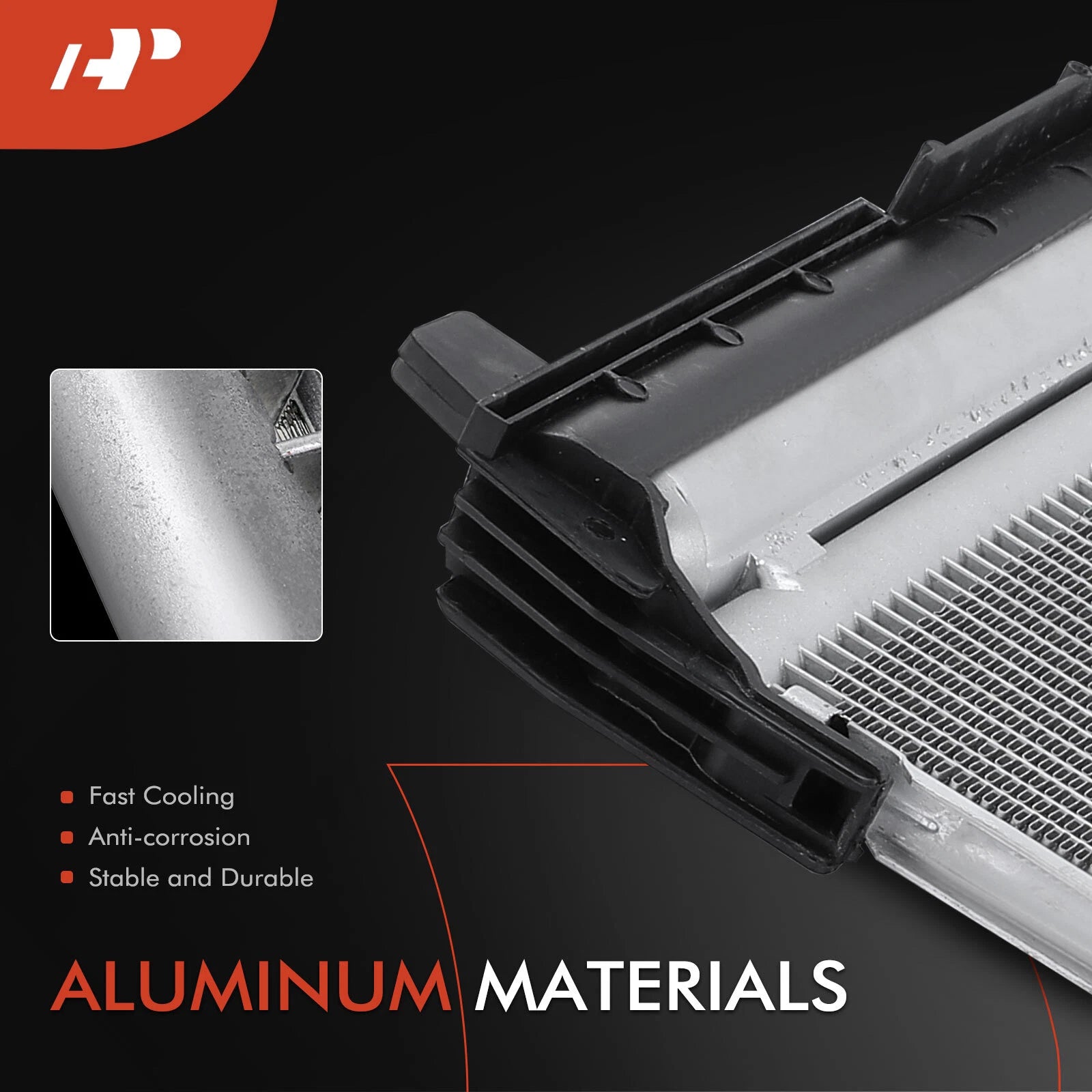 A/C Condenser with Receiver Drier & Bracket for Mercedes-Benz C63 AMG (2008–2015)