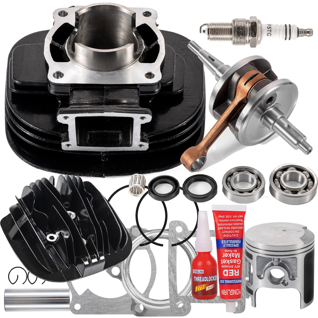 Piston Cylinder Crank Bearing Gasket Motor Kit for Yamaha Blaster 200 (1988–2006)