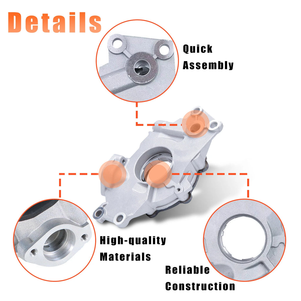 M295 Oil Pump for Chevrolet Silverado (2000–2006) 4.8 5.3 5.7 6.0L LS1 LS2 LS3 LS6