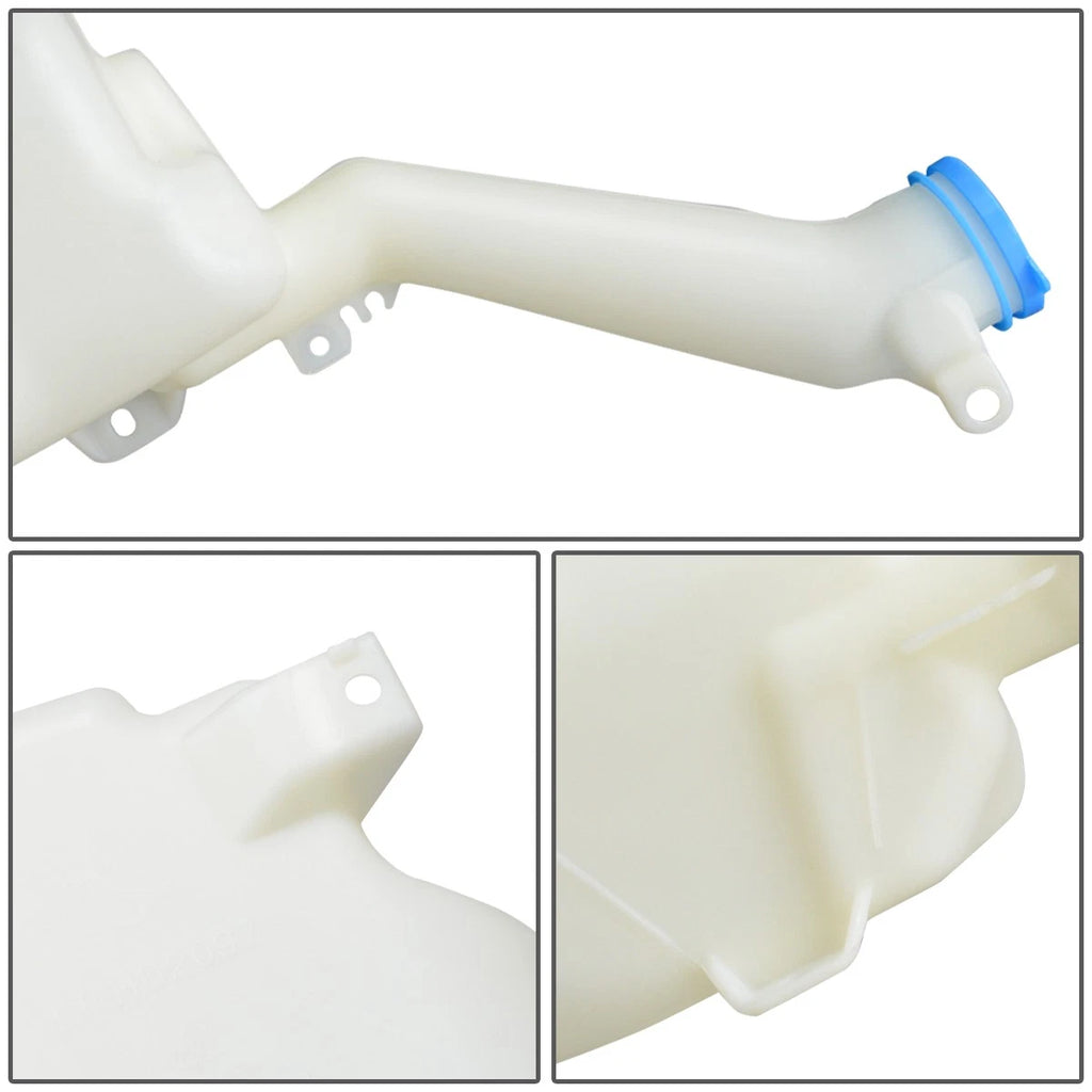 Windshield Washer Fluid Reservoir Tank Bottle w/Cap+Pump for Honda Civic (1996–2000)