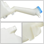 Windshield Washer Fluid Reservoir Tank Bottle w/Cap+Pump for Honda Civic (1996–2000)