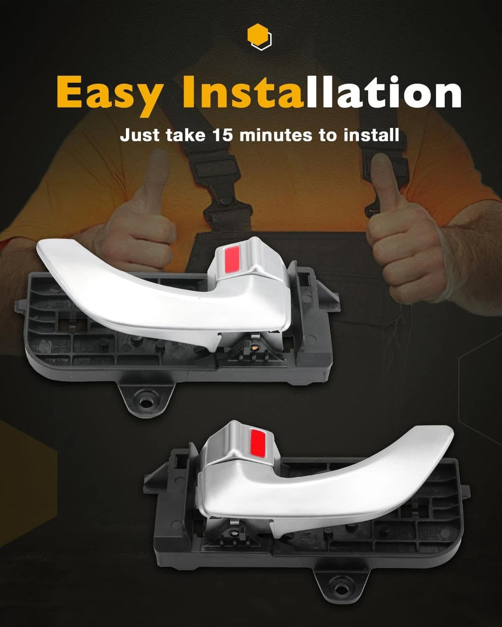Interior Door Handle Kit for Hyundai Sonata (2005-2008)