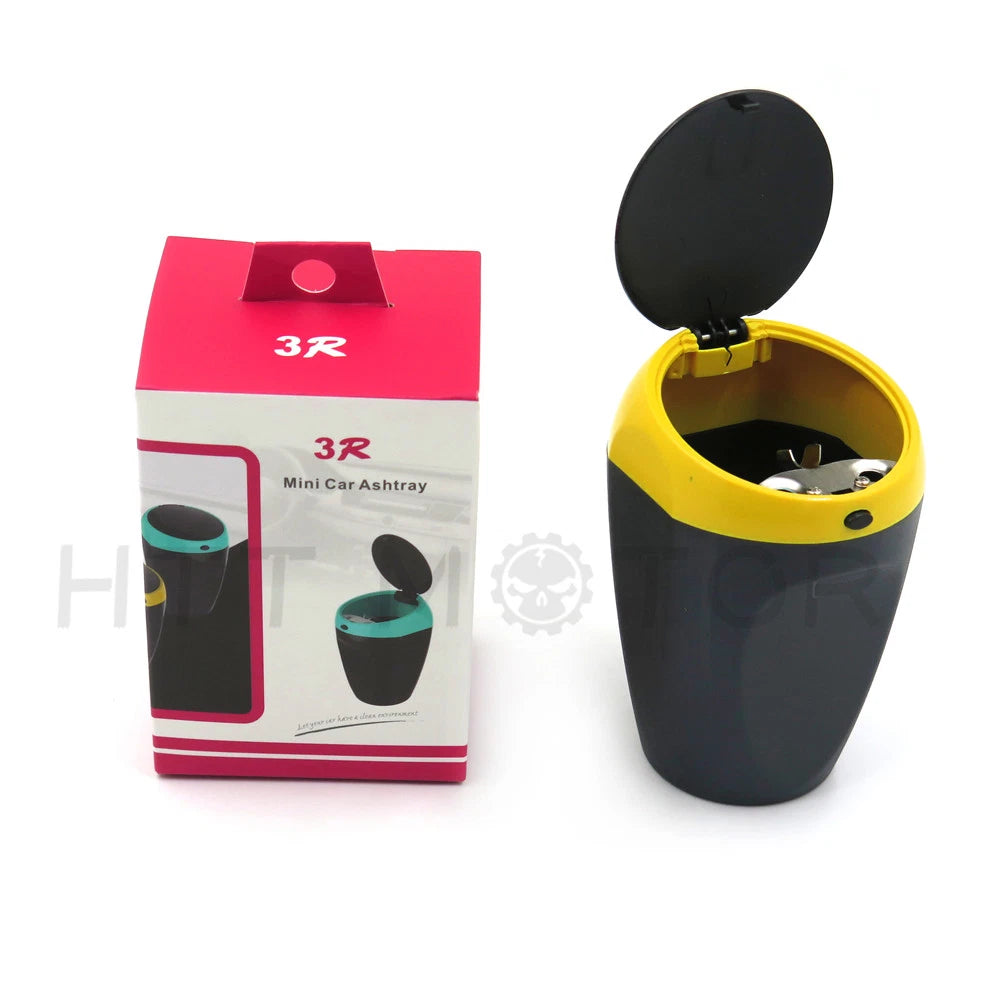 Cigarette Ashtray for Auto Car Bucket Yellow Cup Holder
