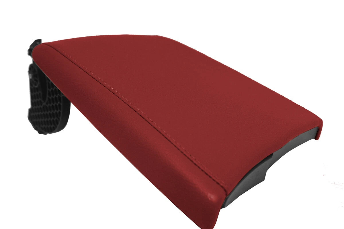 Center Console Armrest Leather Cover for Lexus RX350 (2016–2020) Red Stitch