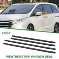 Set of 4 Weatherstrip Window Seal No.72450SFE004 for Honda Odyssey (2005–2008)