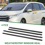 Set of 4 Weatherstrip Window Seal No.72450SFE004 for Honda Odyssey (2005–2008)
