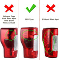 Left Side LED Tail Light for Ford F-250 F-350 F-450 (2017–2019) KC3Z13405B