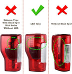 Left Side LED Tail Light for Ford F-250 F-350 F-450 (2017–2019) KC3Z13405B