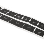 Master Control Cells with Button Repair Stickers for Megane