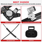 Power Window Regulator for BMW 320i 325i 325xi (2001–2005) Rear Left