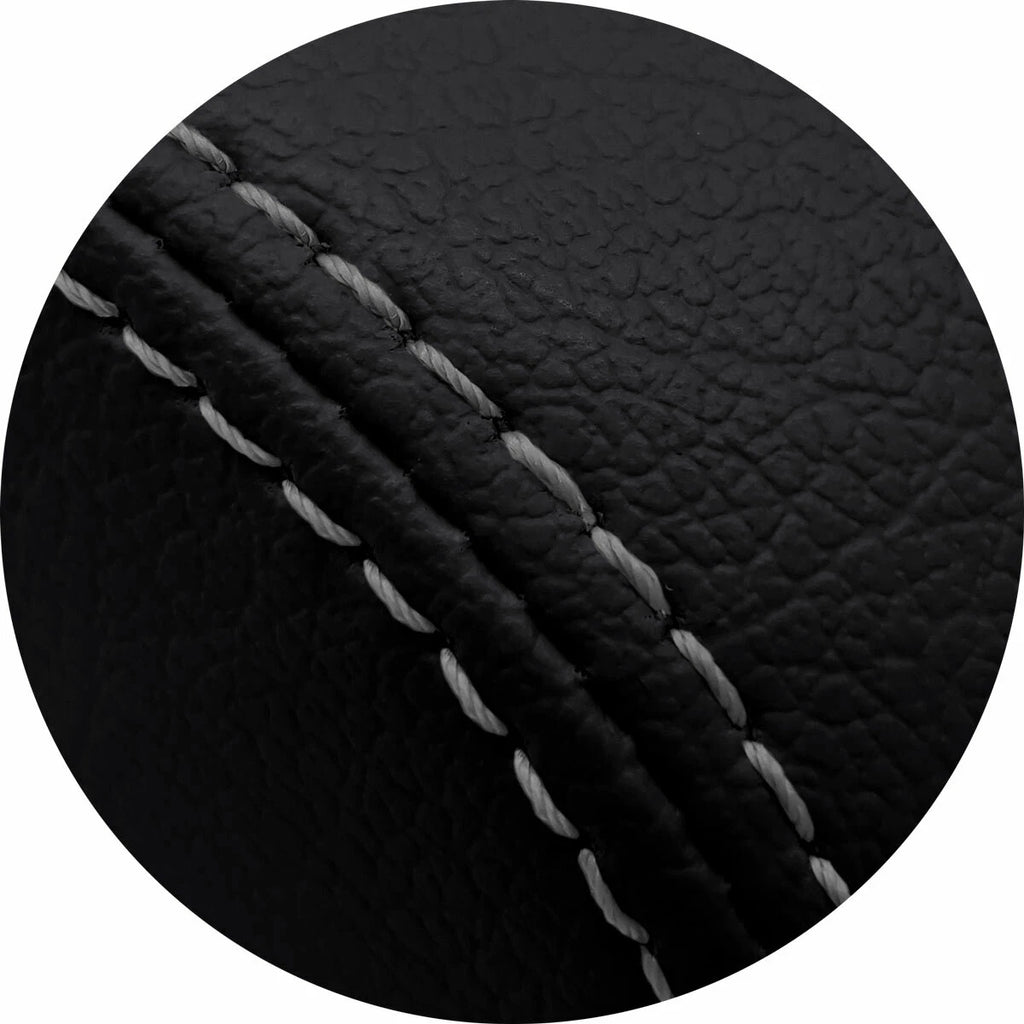 E Brake Boot Cover for Nissan 370Z (2008–2019) Black Gray Stitch
