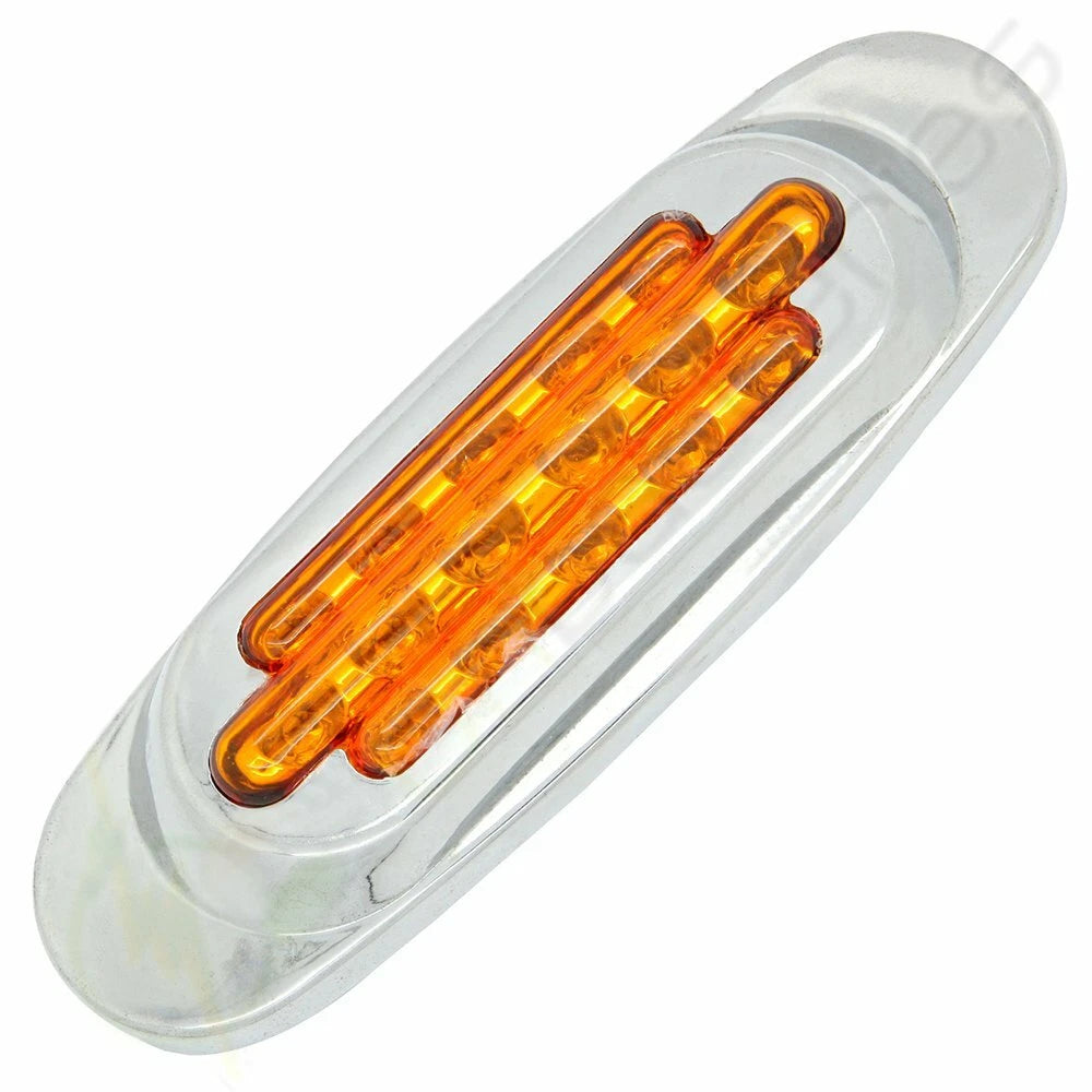 4x Sealed Side Marker Clearance Light for Truck Trailer Bus