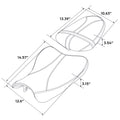 Rider Driver & Passenger Seats for Suzuki GSXR1000 (2007–2008)
