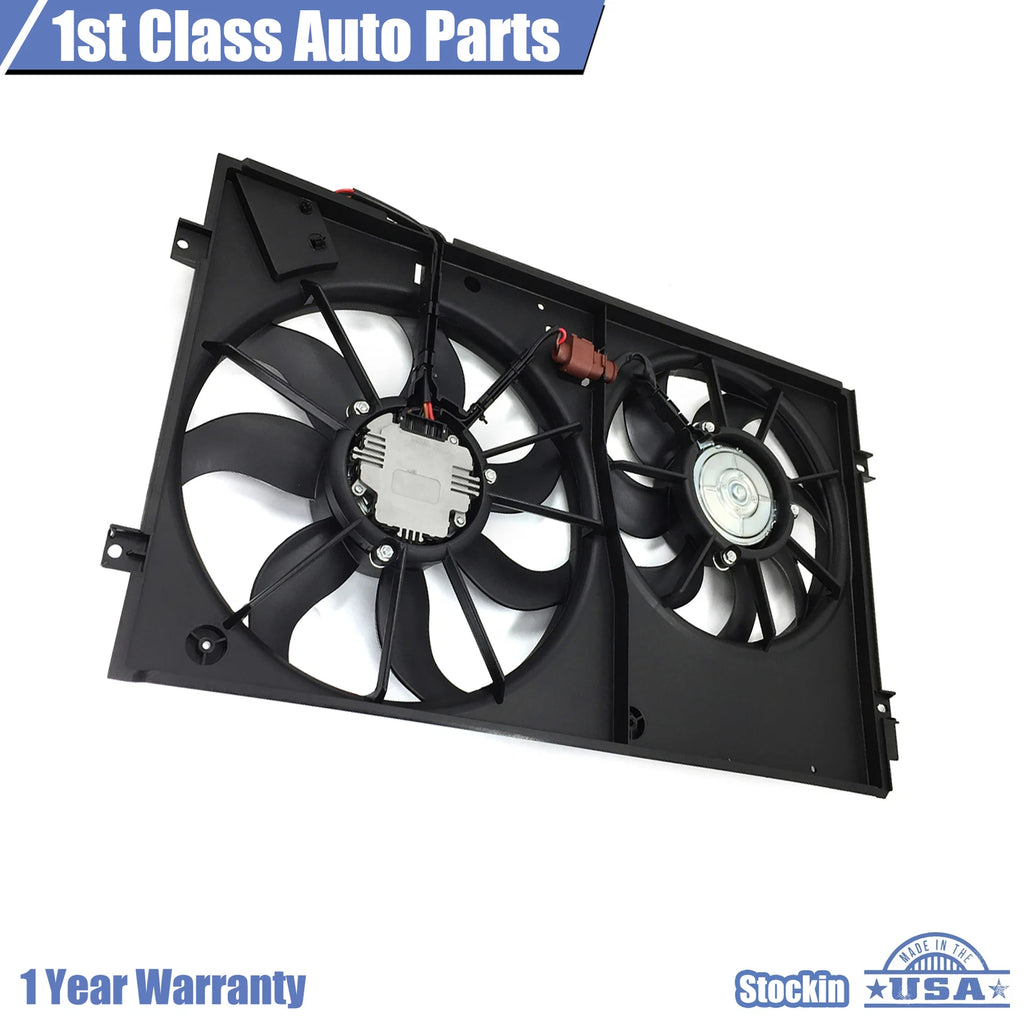 Radiator Cooling Fan Assembly for Volkswagen Beetle Golf Jetta (2000–2010)