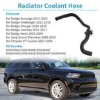 Upper Engine Radiator Hose for Dodge Durango (2011-2020)