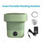 Portable Washing Machine for Travel (Foldable, Deep Cleaning)