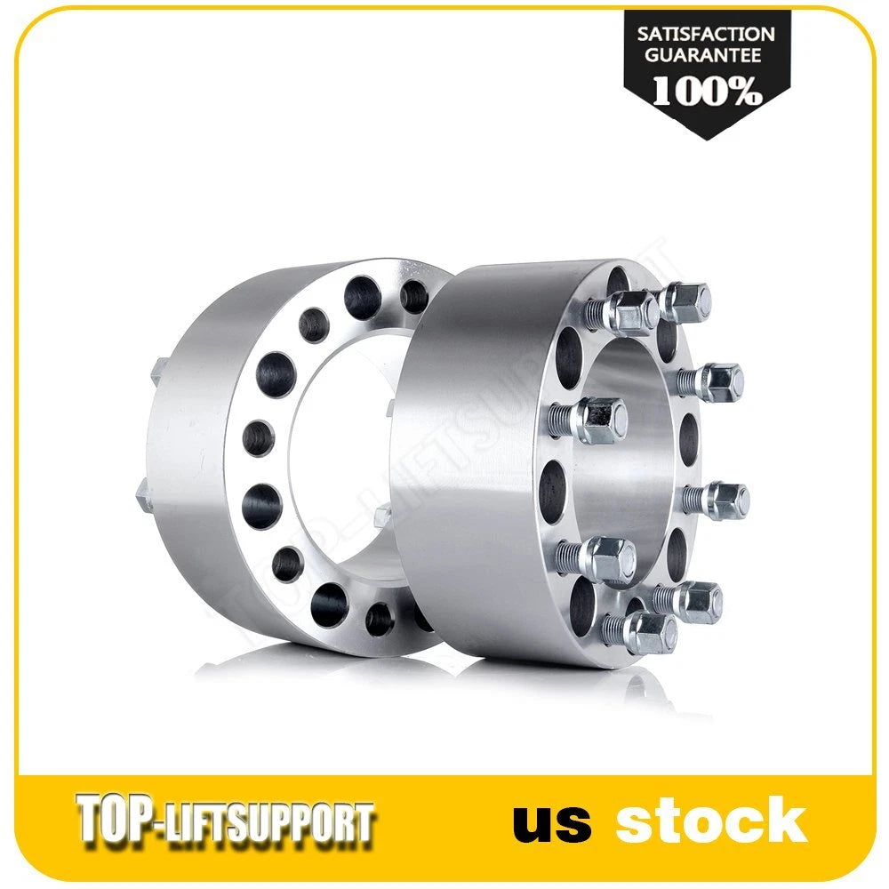 2X 3 Inch Wheel Spacers for Ford F-250 F-350 Dodge Ram 2500