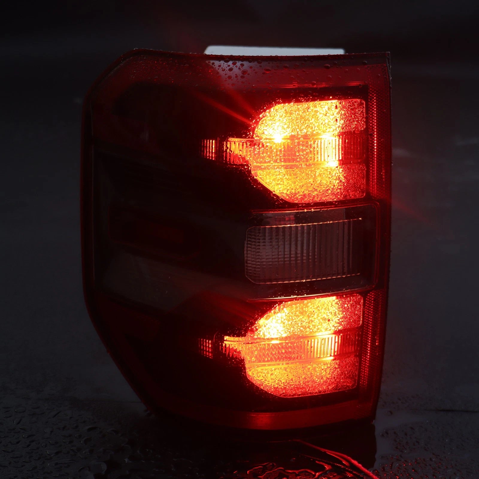 Left Side Black LED Tail Light for Ford Maverick (2022-2024)