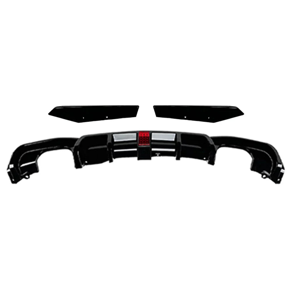 3PCS Rear Bumper Splitter Spoiler Lip for BMW 3-Series F30 F31 F35 M-Sport (12-19)