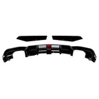 3PCS Rear Bumper Splitter Spoiler Lip for BMW 3-Series F30 F31 F35 M-Sport (12-19)
