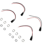 12mm LED Signal Lights for Trailers, Boats, RVs (Weatherproof)