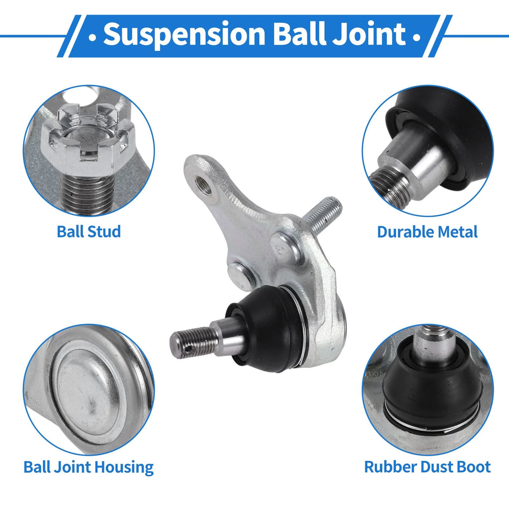 2X Front Lower Ball Joints for Toyota Camry (2017–2022) No. 4333049095