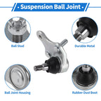 2X Front Lower Ball Joints for Toyota Camry (2017–2022) No. 4333049095