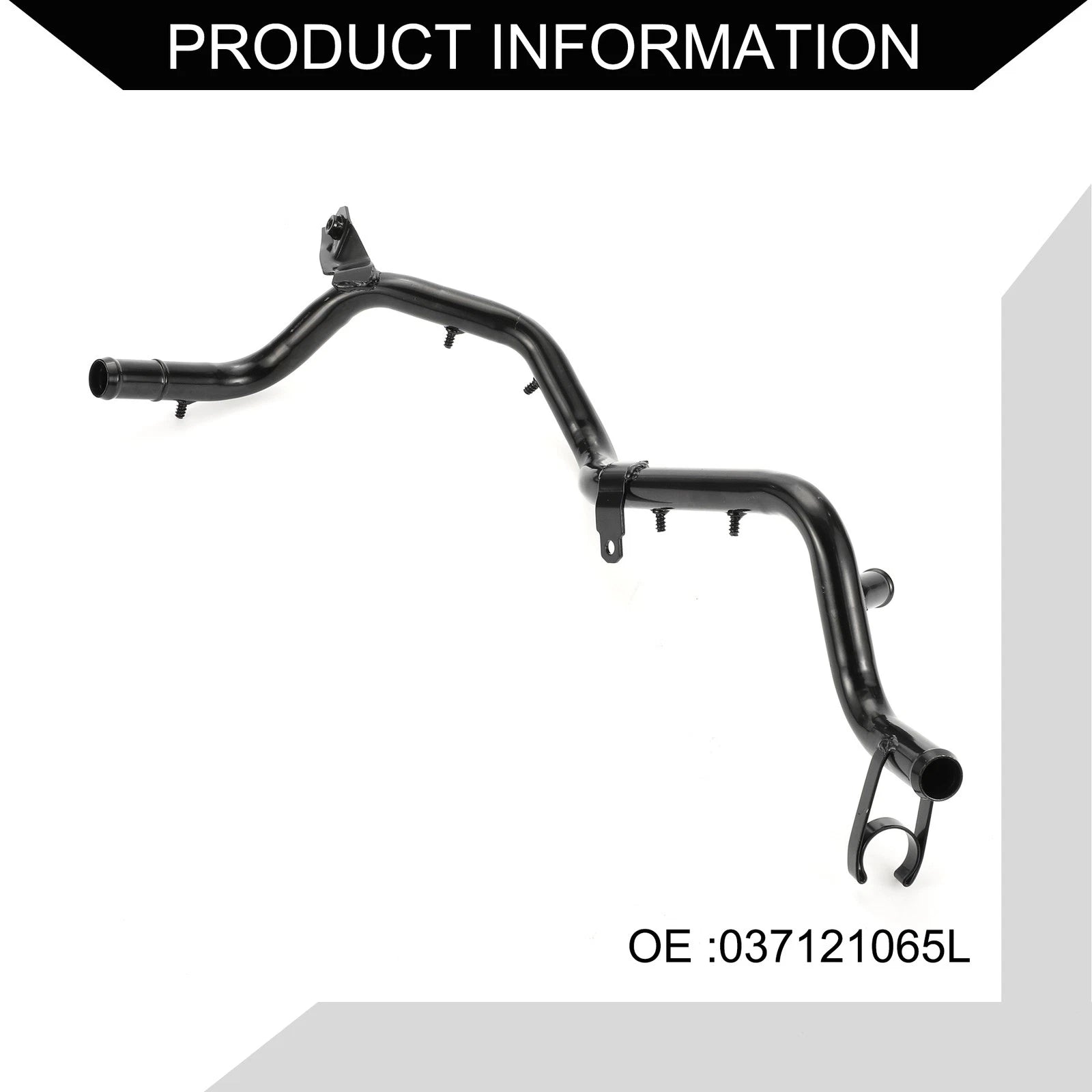 Coolant Water Pipe for Volkswagen Cabrio (1995–2002) No. 037121065L