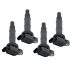 Set of 4 Ignition Coils for Toyota Camry Lexus Scion RAV4 Highlander (2002–2015)