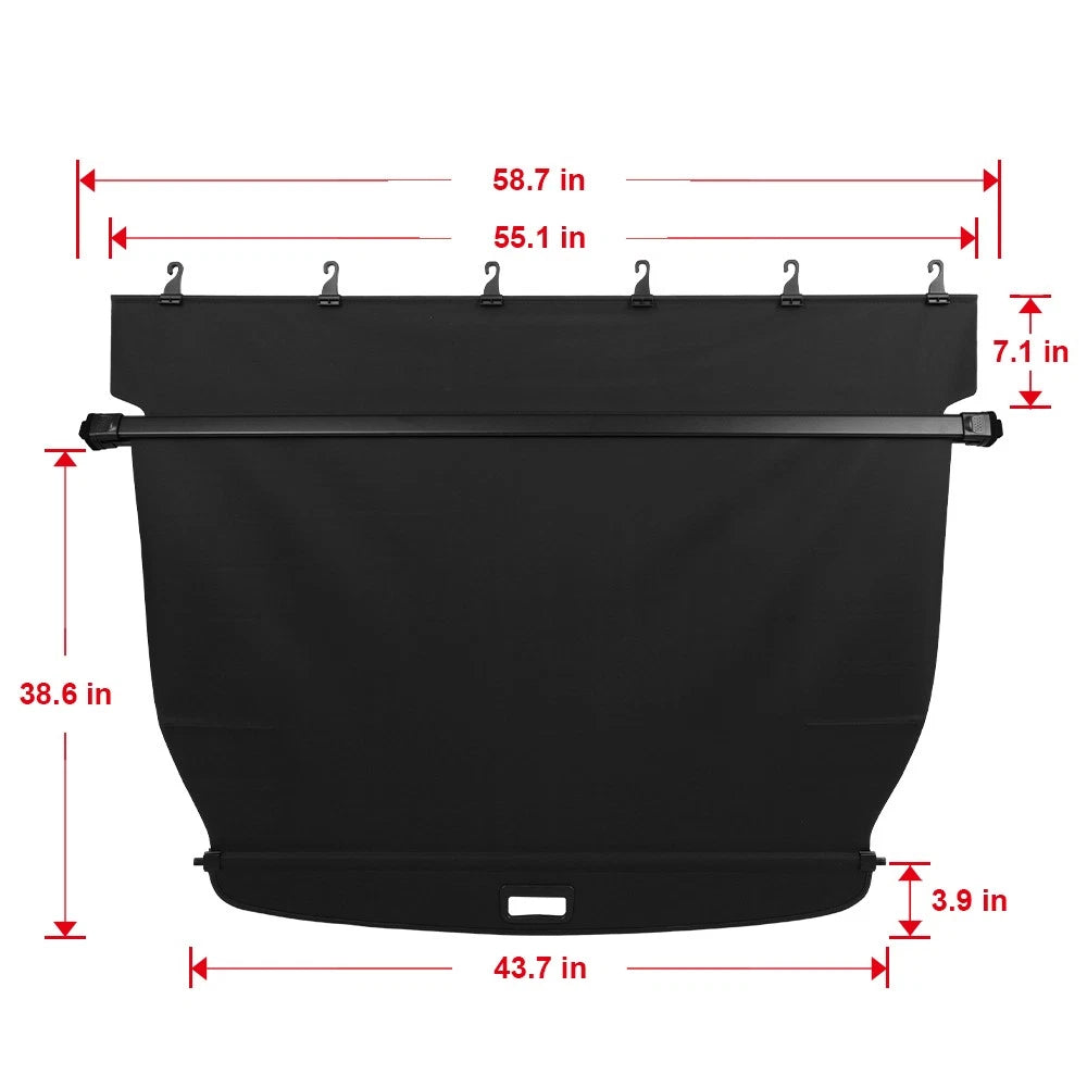 Retractable Cargo Cover for Volvo XC90 (2006–2013)