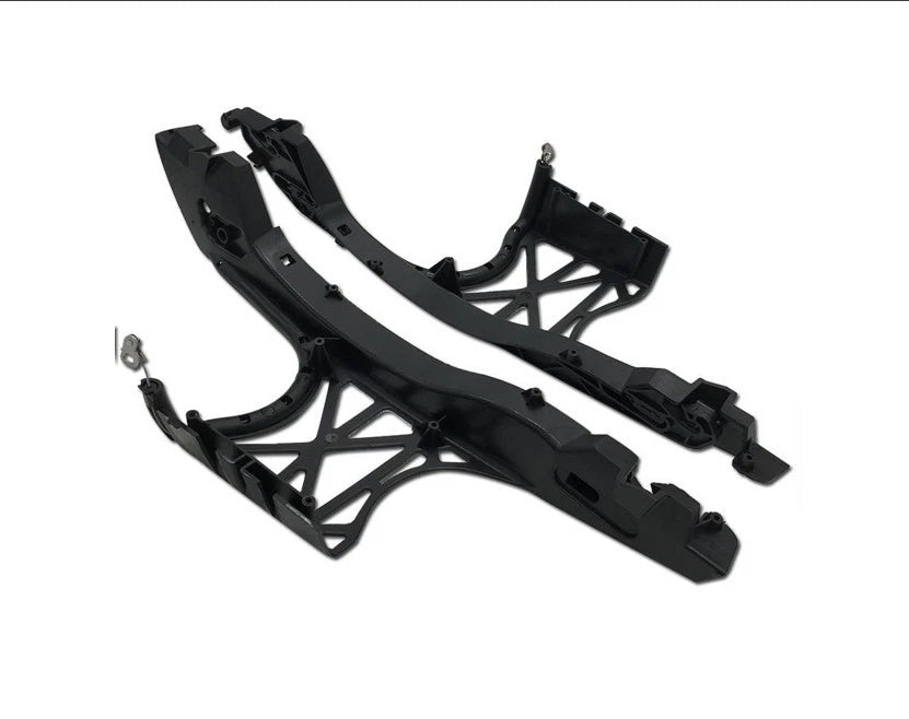 One Touch Saddlebag Latch Lids Hardware Covers for Harley Touring (2014–2018)