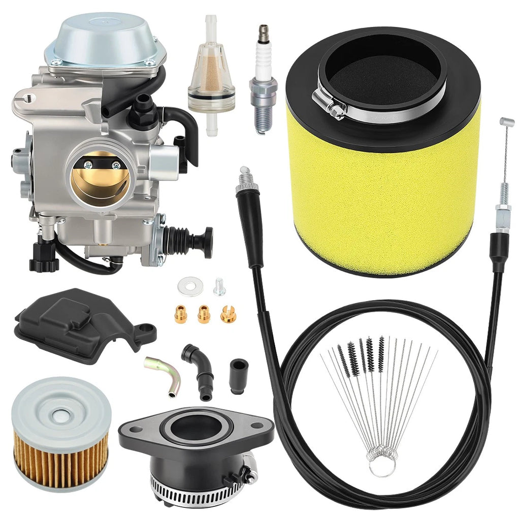 Carburetor & Air Filter Oil Filter for Honda Fourtrax 300 TRX300FW (1988–2000)