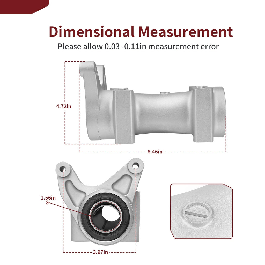 Rear Axle Bearing Housing Carrier for Suzuki QuadSport LTZ400 (2003–2008)