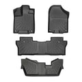 Set of 4 TPE 3D Floor Mats Liners for Honda Pilot (2016–2022)