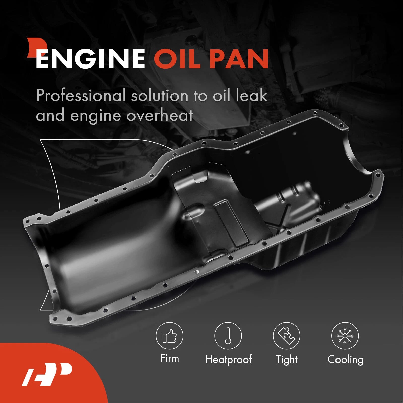 Engine Oil Pan for Jeep Grand Cherokee, Wrangler, Cherokee (1987–1998)