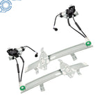 Pair Front Window Regulators with Motor for Buick Century Regal (1997-2005)