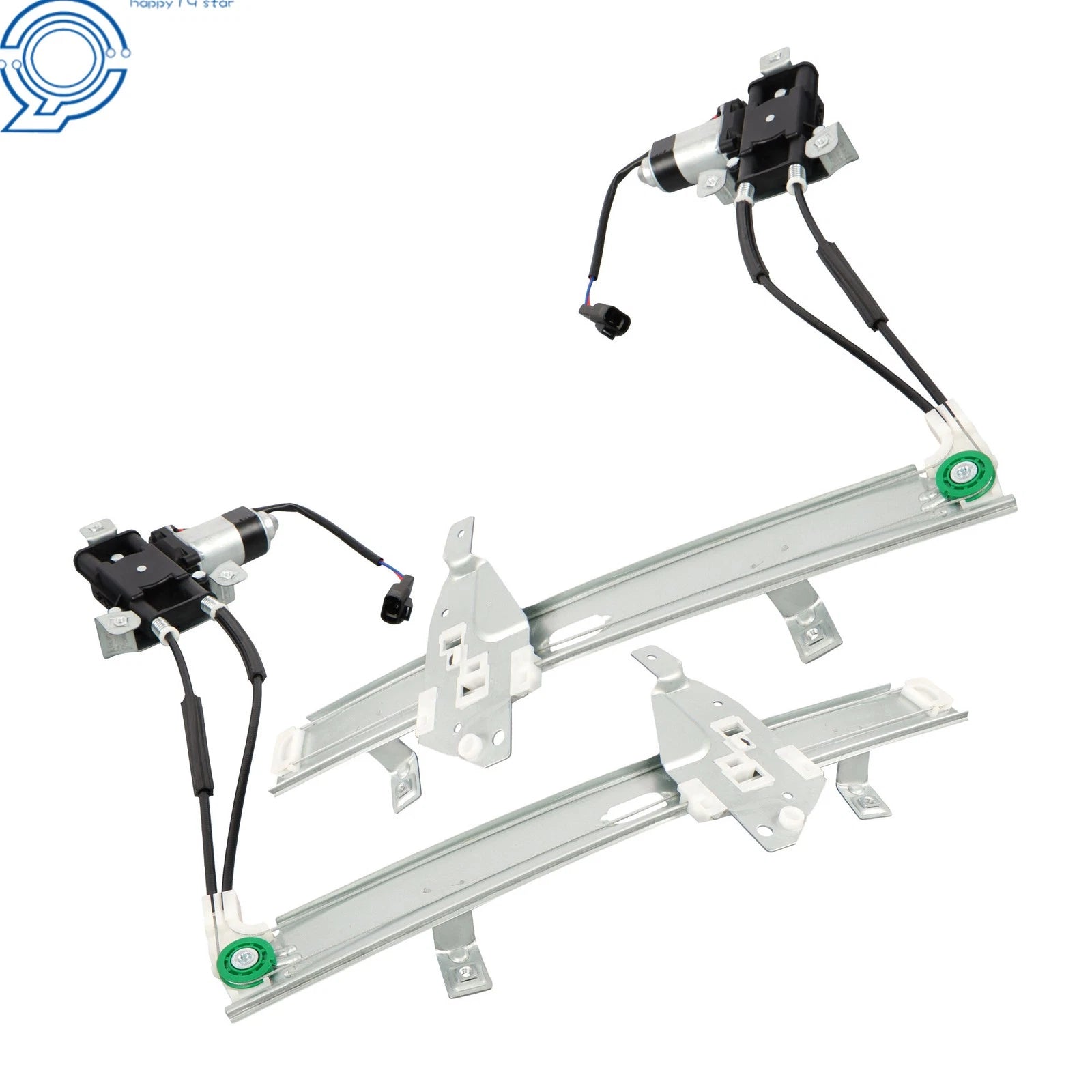 Pair Front Window Regulators with Motor for Buick Century Regal (1997-2005)