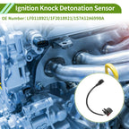 Ignition Knock Detonation Sensor No.LF0118921 for Mazda 3 2.3L (2004–2009)