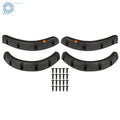 Set of 4 Fender Flares for Yamaha Drive G29 (2007–2016)