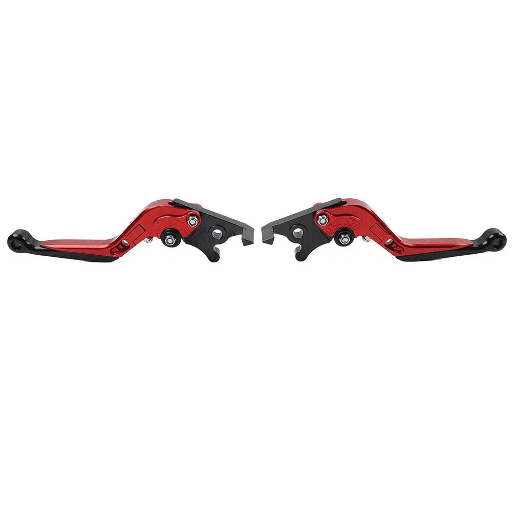CNC Red Extendable Brake Clutch Levers for Yamaha XMAX 125/250/300/400 (15-22)