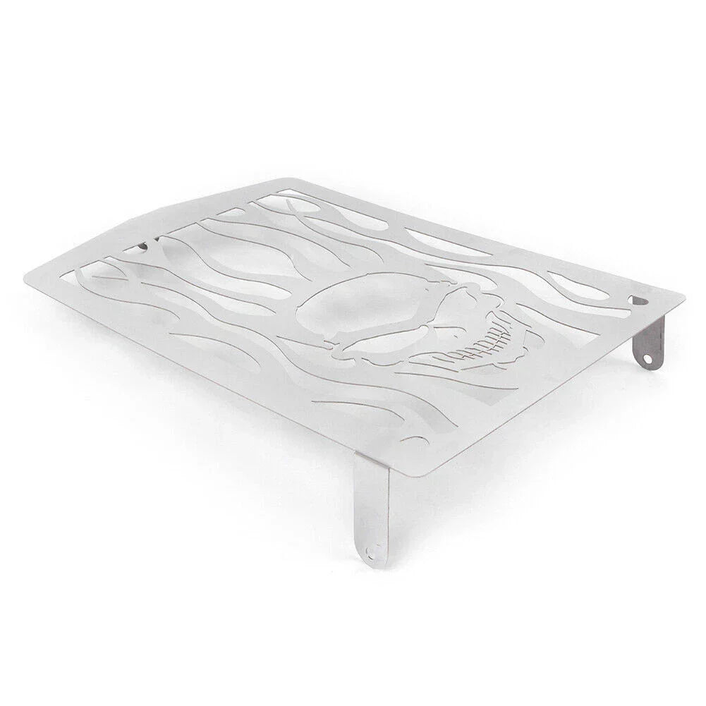 Skull Flame Radiator Grille Guard Cover for YAMAHA Royal Star XVZ13 (1996-2010)