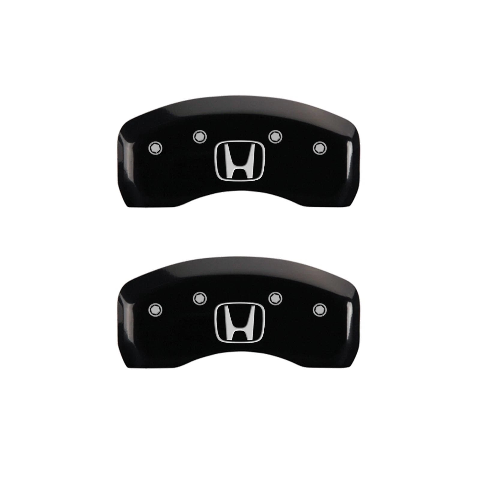 Black H Caliper Covers by MGP for 2011 Honda CR-V SE (2011–2015)