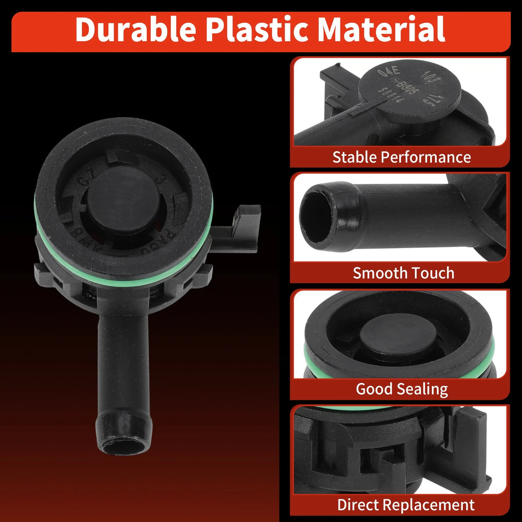 Crankcase Breather Hose Check Vent Valve for Audi A3 Q3 VW Golf (2013–2020) No. 04E103175