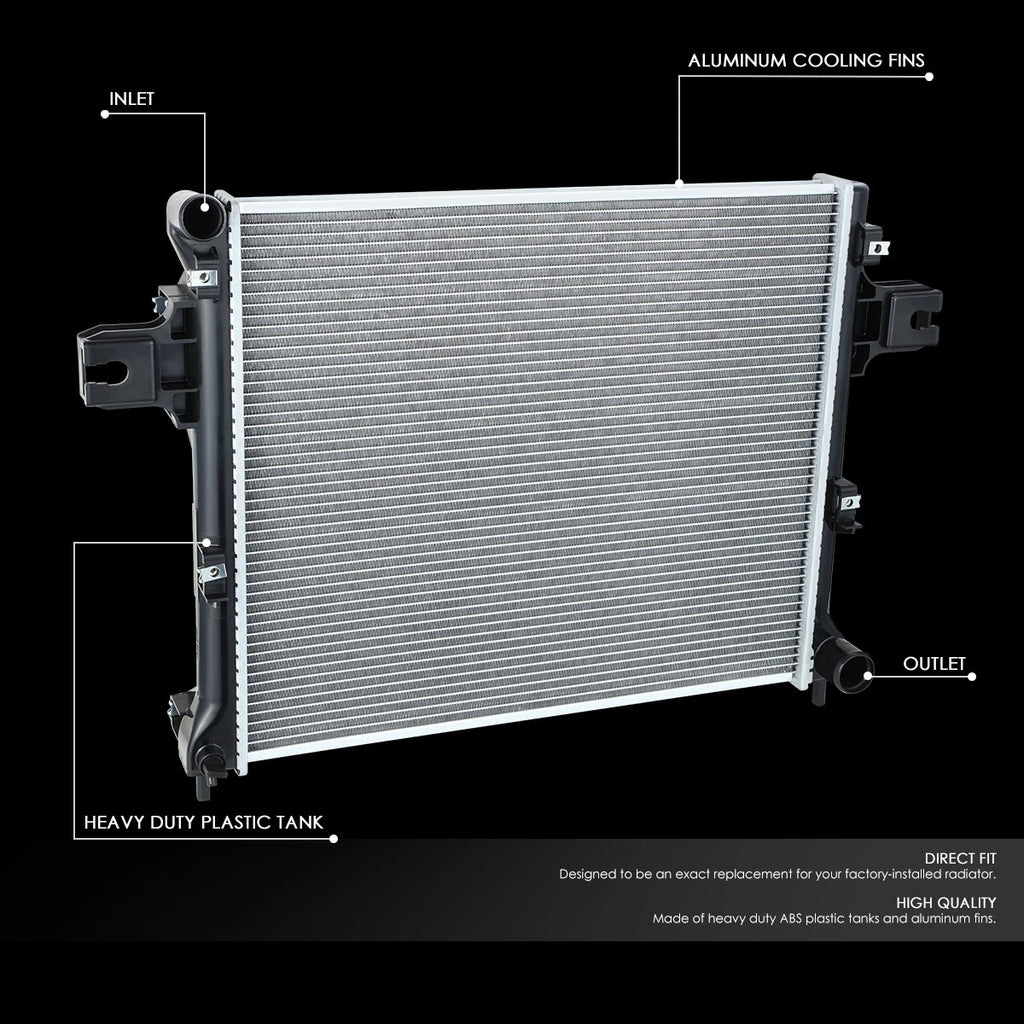 Radiator for Jeep Grand Cherokee WK (2007–2010) DPI 13181 Aluminum Core