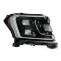 LED Headlight Black Projector Cover for Ford Expedition (2018–2021) RH